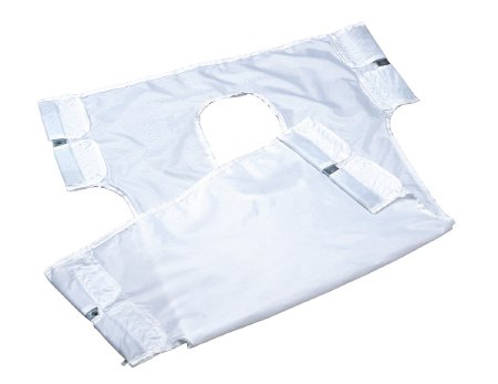 Drive Medical - Seat and Back Commode Sling 2 or 6 Point Without Head Support Chainless 600 lbs. Weight Capacity - 13061