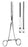 Miltex Patent Ductus Forceps Glover 8 Inch Straight 30 mm Tip - 24-1000