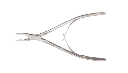 Integra Lifesciences - Microsurgical Rongeur Friedman Straight, Very Delicate Double Spring Plier Type Handle 1.3 mm Bite X 5-1/2 Inch Length - 17-4800