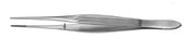 Padgett - Dissecting Forceps McIndoe 6 Inch Length Surgical Grade Stainless Steel NonSterile NonLocking Thumb Handle Straight Serrated Tips - PM-0330