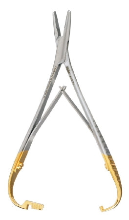 Integra Lifesciences - Needle Holder 5-1/2 Inch Length Serrated Jaw 2,600 Teeth Per Sq Inch - 8-28TC