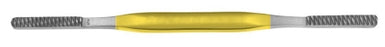 Miltex Padgett Nasal Rasp 8 Inch Stainless Steel / Tungsten Carbide Reusable 6.8 mm Straight Forward / Reverse Cutting with No. 3 & 4 Grits - PM-2031