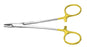 Integra Lifesciences - Needle Holder 5-1/2 Inch Length Serrated Jaw Finger Ring Handle - PM-2110