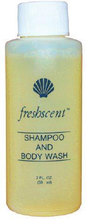 New World Imports Freshscent Shampoo and Body Wash 2 oz. Bottle Fruit Scent - FS-2
