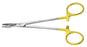 Padgett - Needle Holder 5 Inch Length Straight Serrated Tips Finger Ring Handle - PM-2169