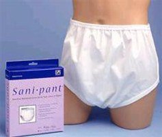 Salk Inc Sani-Pant Protective Underwear Unisex Nylon X-Large Snap Closure - 800XLG