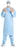 O&M Halyard Inc Evolution 4 Non-Reinforced Surgical Gown Large Unisex NonSterile Blue - 72878