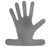 Miltex Surgical Hand Immobilizer Bruekman Orthopedic Lead Left or Right Hand Adult - PM-710