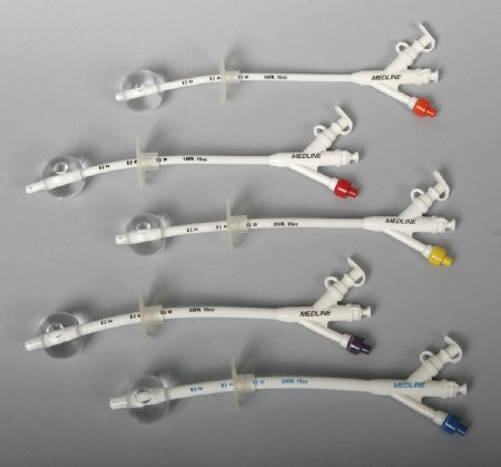 Medline - Gastrostomy Feeding Tube 20 Fr. 24.13 cm Tube Silicone Sterile - DYND70320