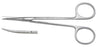 Miltex Padgett Iris Scissors Thomas 4-1/2 Inch Length Surgical Grade Stainless Steel NonSterile Finger Ring Handle Curved Blade - PM-3102