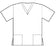 Fashion Seal Uniforms - Scrub Shirt 3X-Large Navy Blue 2 Pockets Short Set-In Sleeve Female - 7329-3XL