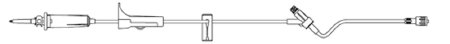 B. Braun SafeDAY Administration Set SafeDay 15 Drops / mL Drip Rate 86 Inch 1 Port - 352900