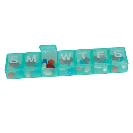 Apothecary Products - Pill Organizer X-Large 7 Day 1 Dose - 95052