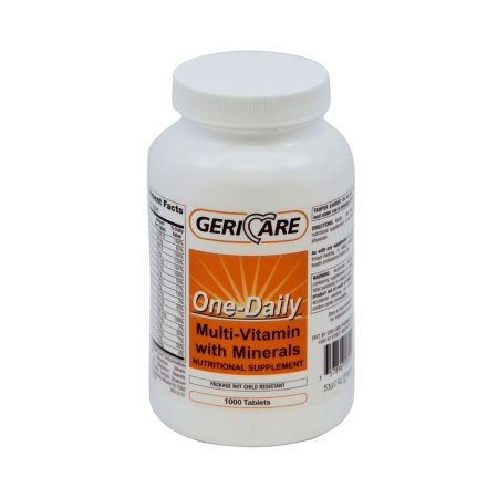 Geri-Care - Multivitamin Supplement with Minerals Tablet 1000 per Bottle - 531-10-GCP
