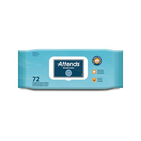 Attends Healthcare Products Attends Personal Wipe Soft Pack Aloe / Vitamin E Scented 72 Count - WCCP1000