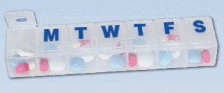 Apothecary Products Pill Organizer Medium 7 Day 1 Dose - 67005