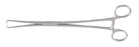 Miltex - Tenaculum Forceps Braun 10 Inch Length OR Grade German Stainless Steel NonSterile Ratchet Lock Finger Ring Handle Straight Squared 1 X 1 Atraumatic Prongs - 30-965ATR