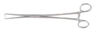 Miltex Miltex Tenaculum Forceps Braun 10 Inch OR Grade Stainless Steel (German) NonSterile Ratchet Lock Finger Ring Handle Straight Squared 1 X 1 Atraumatic Prongs - 30-965ATR