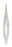 Miltex Miltex Corneal Scissors Castroviejo 4 Inch Length OR Grade Stainless Steel (German) NonSterile Thumb Handle w/Spring Angled Right Blade Blunt/Blunt - 18-1558
