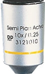 Seiler Instrument & Manufacturing Objective Lens 10X / 0.25 DIN, Semi-Plan Achromat Microlux Compound Microscopes - 3121010