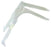 Dukal Dukal Vaginal Speculum Graves NonSterile Plastic Small Double Blade Duckbill Disposable Without Light Source Capability - 6650