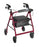 Alimed 4 Wheel Rollator Blue Lightweight Aluminum Frame - 77016