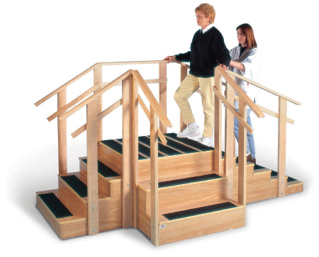 Hausmann Industries Training Staircase 109 L X 56 W X 24 H Inch - 1570