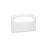 Saalfeld Redistribution Rest Assured Toilet Seat Cover Dispenser White Plastic Manual 250 Count Wall Mount - 25132000