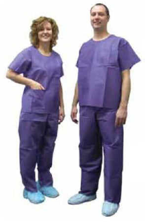 Precept Medical Products Coolwear Scrub Pants 2X-Large Blue Unisex - 1518FC