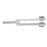 Graham-Field/Everest &Jennings Tuning Fork Vibration Set 5 Frequencies Aluminum Alloy Ea - 1313