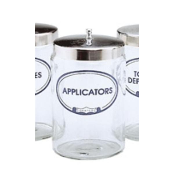 Graham-Field/Everest &Jennings Jar Sundry Clear Flint Glass With Cover Ea - 3454A A