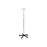 Dukal Corporation Stand Iv Pole Dukal 2 Hook 20" Base 47-84" Height Adjustment Ea - 4355