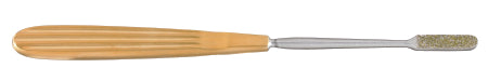 Miltex Miltex Rasp Peet-Cottle 7-1/2 Inch Stainless Steel / Tungsten Carbide Reusable 7.2 mm Straight Diamond Coated Blade - 21-392DC