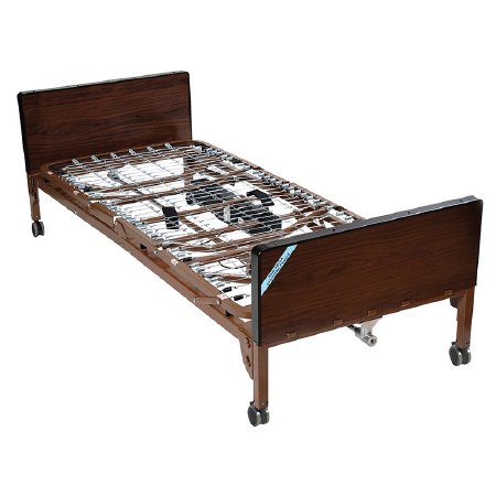 Delta Ultra-Light 1000 - Electric Bed Home Care 88 Inch Length Spring Deck 12-1/2 to 21-1/2 Inch Height Range - 15033