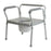 Graham-Field/Everest &Jennings Commode 3-In-1 Lumex Imperial 400Lb Capacity Rubber Tips 26X16.5-23.5" 2/Ca - 7446A-2