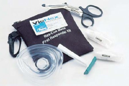 Physio Control Ambu Res-Cue Mask CPR Resuscitation Mask Kit - 11998-000321