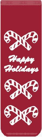 Principle Business Enterprises TredMates Slipper Socks X-Large Red, Candy Cane - 3811-803