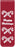 Principle Business Enterprises TredMates Slipper Socks X-Large Red, Candy Cane - 3811-803