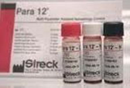 Streck Laboratories Para 12 Extend Hematology Control Low Level / Normal Level / High Level 3 X 2.5 mL - 218755