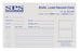 SPS Medical Supply Dual Sterilization Load Record Card Steam / EO Gas - DLC-058