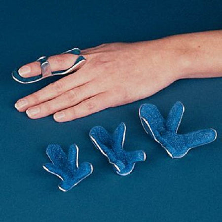 Patterson Medical Supply Rolyan Finger Splint Frog Style Aluminum / Foam Medium - 556063