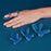 Rolyan - Finger Splint Adult Medium Bendable Prong Closure Left or Right Hand - 556063