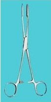 Miltex Miltex Dressing Forceps 5-1/2 Inch Floor Grade Stainless Steel Sterile NonLocking Thumb Handle Straight Serrated Tips - ST6-8