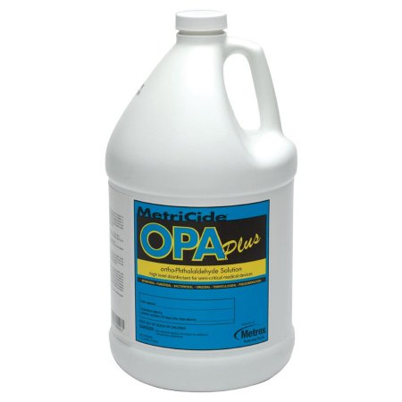 MetriCide OPA Plus - OPA High-Level Disinfectant RTU Liquid 1 gal. Jug Max 30 Day Reuse for Manual Soaking - 10-6000