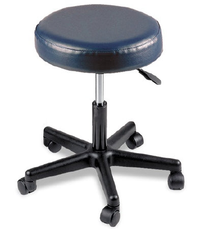 Chattanooga Chattanooga Therapy Stool Backless Pneumatic Height Adjustment 5 Casters Imperial Blue - 77060