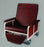 Gendron Bariatric Recliner Navy Blue Vinyl 4 Casters 4 Casters - 7150-P1199