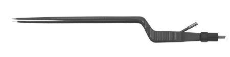 Miltex Padgett Bipolar Forceps Hardy 8-1/4 Inch Surgical Grade Coated Stainless Steel NonSterile NonLocking Bayonet Handle Straight 0.5 mm Tip - PM-9475
