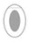 Ferris Manufacturing PolyMem Shapes Foam Dressing with Silver 2 X 3 Inch Oval Sterile - 1823