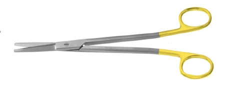 Miltex Padgett Scissors Gorney-Freeman 7-1/4 Inch Length Surgical Grade Stainless Steel / Tungsten Carbide NonSterile Finger Ring Handle Straight Blade - PM-2993