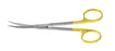 Miltex Padgett Tenotomy Scissors Stevens 5 Inch Length Surgical Grade Stainless Steel / Tungsten Carbide NonSterile Finger Ring Handle Curved Blade - PM-4843